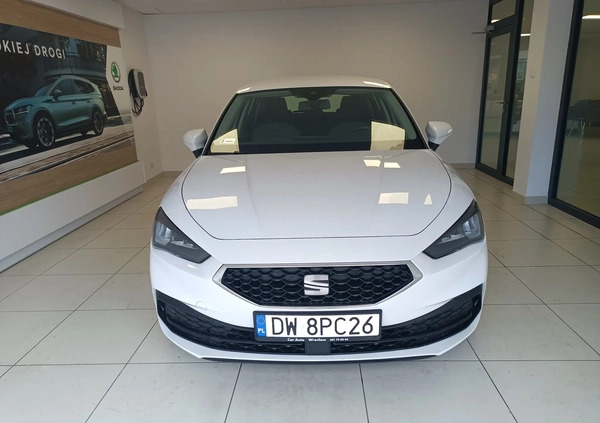 Seat Leon cena 74900 przebieg: 49946, rok produkcji 2021 z Miejska Górka małe 326